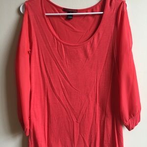 BKE quarter length shirt.